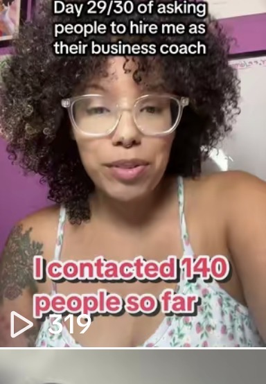 Day 29/30 — I contacted 140 people so far