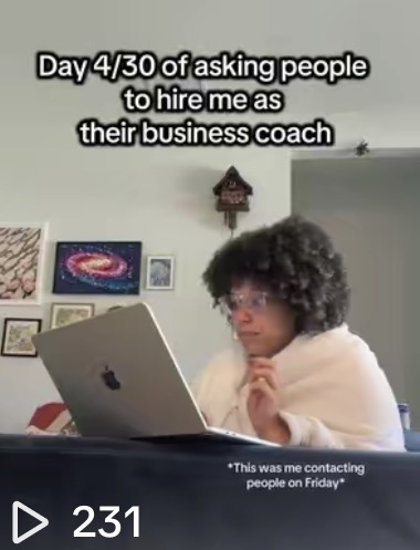 Day 4/30 — contacting people on Friday
